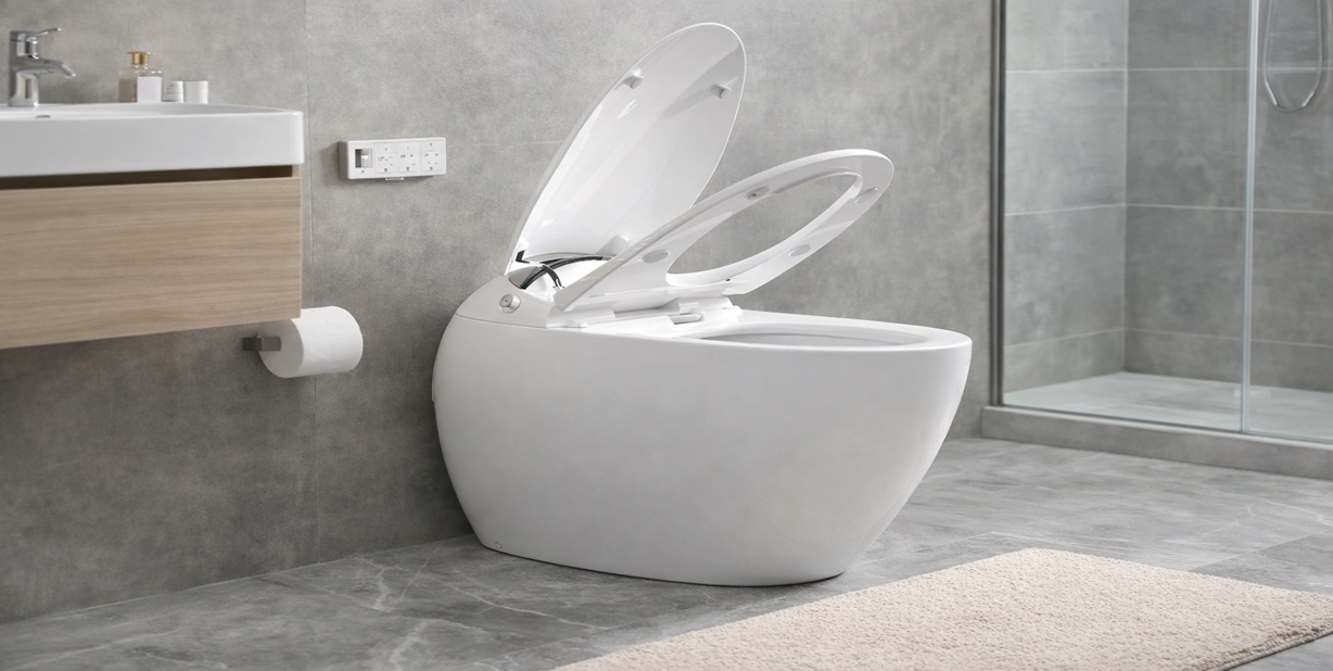 Fontana Badolato Luxury Smart Intelligent Toilet FS7926WH intelligent WC toilet
